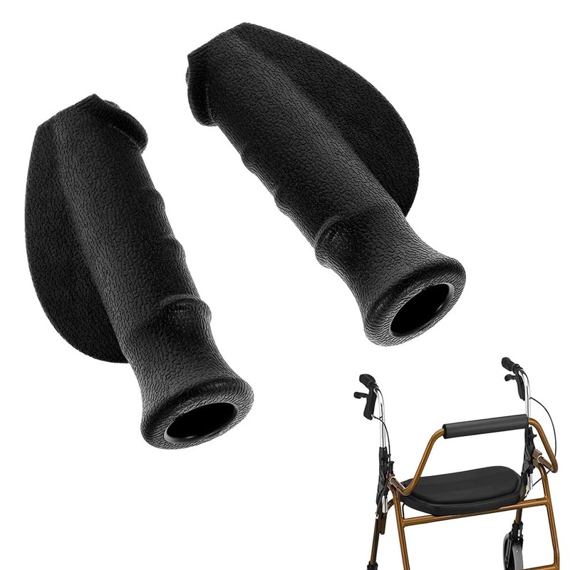 Peakloong 2-Piece Set of Universal Anti-Slip Hand Grips for Rollators,
