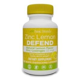 Basic Brands Zinc Limn 100 Uds Pack 2 Con Vitamina C                                                                                                  