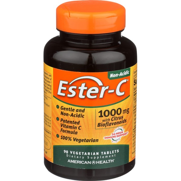 American Health Ester C 1000 Mg with Citrus Bioflavonoids, 90 CT