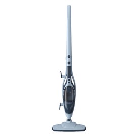 OVENTE 10-in-1 Steam Mop with Detachable Handheld Steamer, Foldable Handle and 400ml Removable Water Tank, MultiPurpose Home Cleaner for Tile Grout, Hardwood Floors, Carpet and Furniture, Blue ST505BL