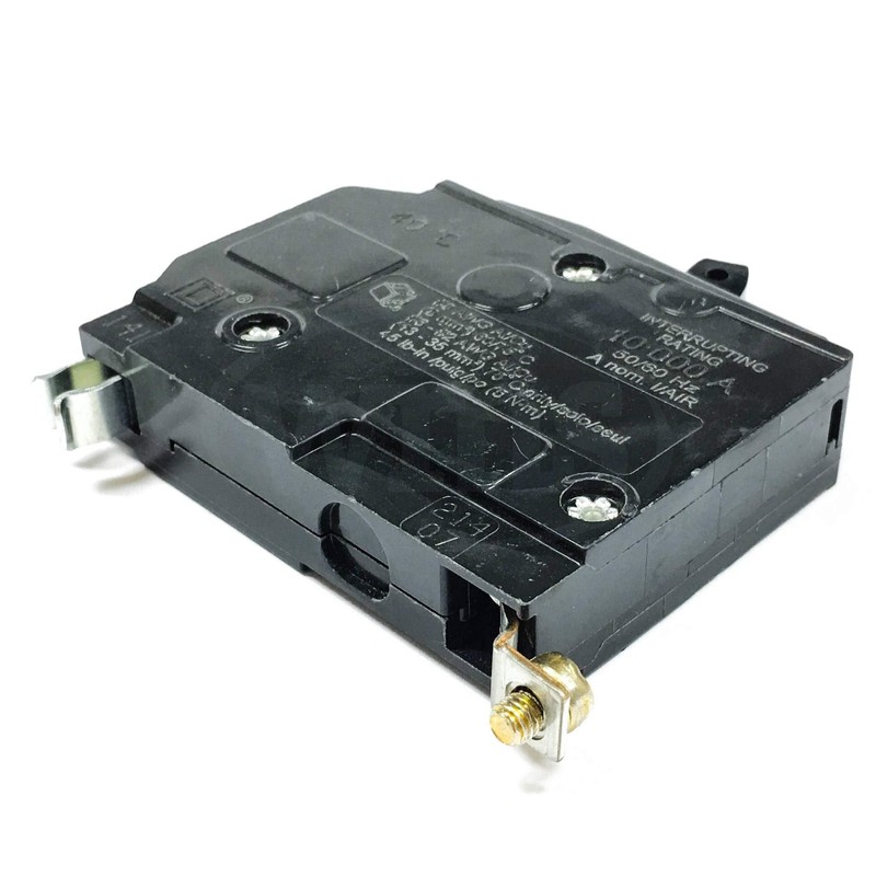 Square D QOB120 Bolt On Circuit Breaker, 20A, 1 Pole,