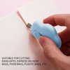 Blue Mini Cloud Portable Box Cutter,Retractable Utility Knife, DIY Small