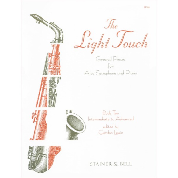 The Light Touch - Book 2 (Alto Saxophone/Piano) Sheet Music,