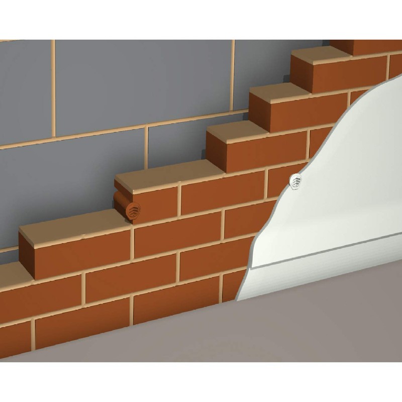 5 x Natural Clear Drill Weep Vents Round Vent Cavity,