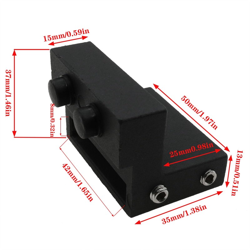 sunnates 2 PCS Barn Door Stopper for Top Track Barn