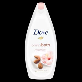 Dove Caring Bath Almond Cream with Hibiscus Body Wash, 16.9oz