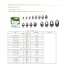 REINS Tungsten Slip Sinker Heavy Weight Series, 0.5 oz (14.0
