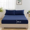 ZSYY Breathable, Anti Wrinkle, Durable | 40cm Deep Pocket Fitted