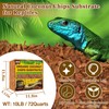 Halatool 10LB Coconut Chips Substrate for Reptiles 72QT Natural Coco