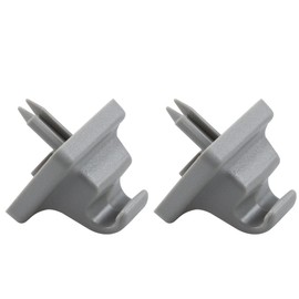 RLB-HILON Sun Visor Clip Compatible with Ford E150 E250 E350 E450 Econoline Van 2008 2009 2010 2011 2012 2013 2014 Year, Sun Visor Retainer Clip, Gray Color, 2PCS, for 3C2Z-5404132-AAB