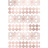 Rose Gold and White Bohemian Composition Notebook - Small Ruled
