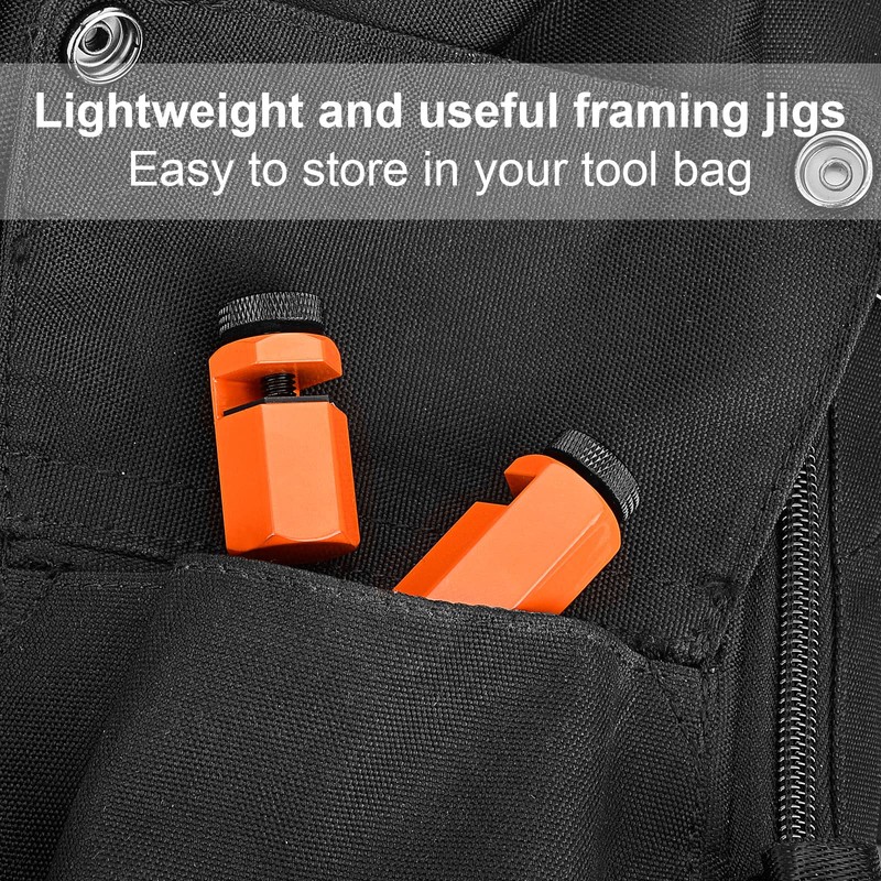 iGuerburn 2Pcs Stair Gauges for Framing Square, Stair Gauge Knobs