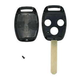 SEGADEN Replacement Key Shell Compatible with Honda Accord Civic CRV Pilot Fit 3 Button Keyless Entry Remote Key Case Fob PG206