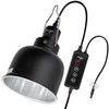 WACOOL TERRA Reptile Light Fixture with Dimming Thermostat, 5.5 Inch