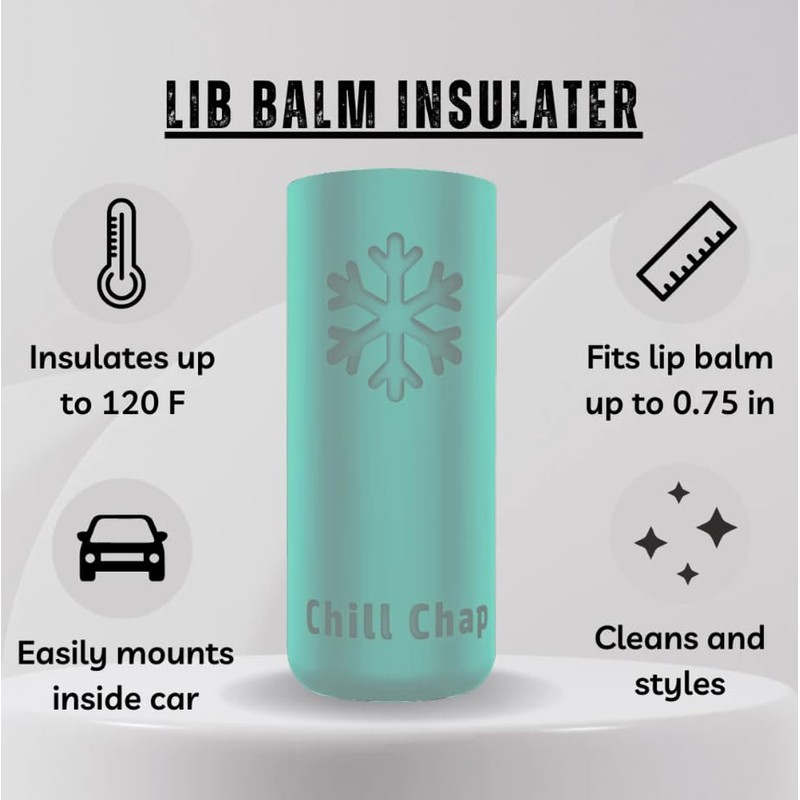 Chill Chap - Insulated Lip Balm Mount - Premium Interior