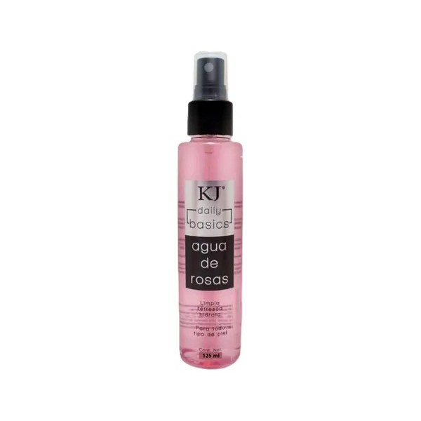 Agua De Rosas Refresca E Hidrata Fijador De Maquillaje Kj
