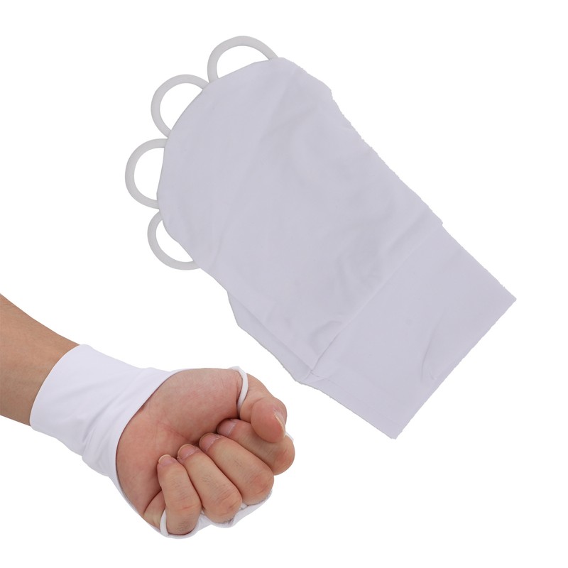 Elastic Golf Half Finger Glove Men Women Ice Silk Sunscreen