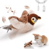 LIFLIX Cat Toy Bird with Cat Minezes, Sparrows