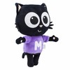BANDAI Milo Black Cat Plush Toys - 20cm Everyday Milo