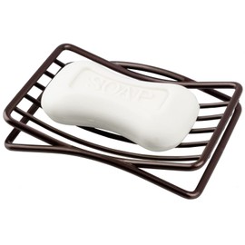 GUUKAR Soap Dish for Shower Bathroom Bar Soap Holder, Stainless Steel Self-draining Sponge Holder for Kitchen Sink Bathtub, Easy Cleaning Quick Dry, Bronze