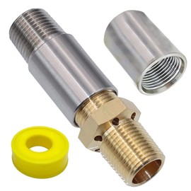 MENSI Propane Fire Pit Flame Air Mixer Orifice Nozzle Valve Jet for 60000 BTU Burner Fireplace with 1/2" NPT Fitting