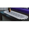 MforStyle Table Runner Lace White or Brown or Antique Gold