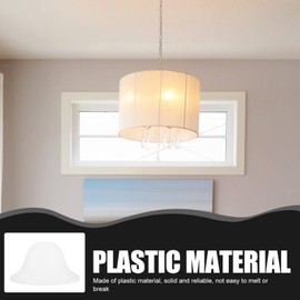 COHEALI 2pcs Plastic Lamp Shade Replacement for Floor Lamp Bell Lamp Shade Horseshoe Lamp Shade Floor Light Covers for Led Multi-head Stand up Lamp Chandelier Pendant Light