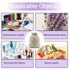 Lavender Bags Empty 10 Pack - Natural Drawstring Sachets for
