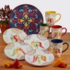 Certified International Sweet & Spicy 8.5" Salad/Dessert Plates, Set of