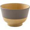 Kano Gentle Coloring Antibacterial Soup Bowl, Walnut