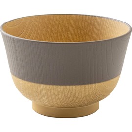 Kano Gentle Coloring Antibacterial Soup Bowl, Walnut