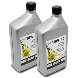 2PK Russo SAE 10W40 Synthetic Blend Motor Oil 32oz. 1 Quart