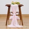 Wedding Arch Draping Fabric, 1 Panel 28" x 19Ft Blush