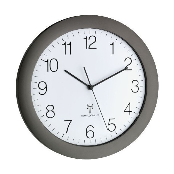 TFA 60.3512.20 Wireless Wall Clock with Silent Sweep Movement 300 mm