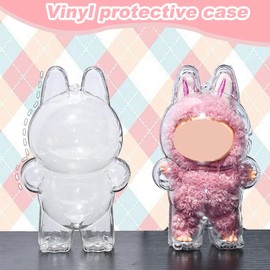 Protective Cover for La-Bu Have a Seat Clear PVC Protective Cover for La-Bu Doll Easy Installation Modern and Durable Protect Your Doll Standing