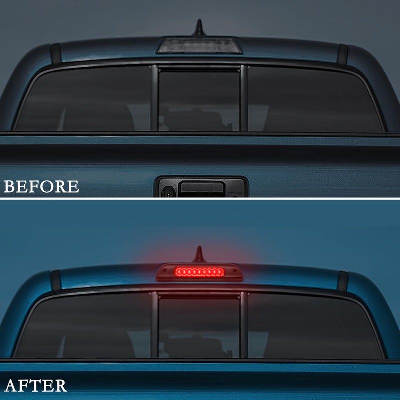 LED 3rd Third Brake Light for Tacoma 95-15, KEWISAUTO Smoked