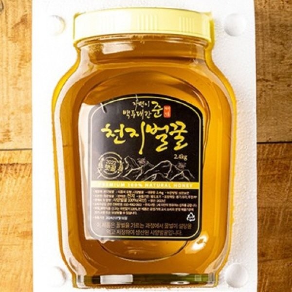 100% domestic Jiri Acacia specification honey, miscellaneous honey, 2. 2 bottles of gift-wrapped miscellaneous honey (miscellaneous + specification) / 100% 국산 지리산 아카시아 사양 벌꿀 잡화 꿀, 2. 선물포장 잡화꿀 2병 (잡화+사양)
