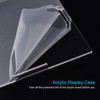 sourcing map Clear Display Case, Acrylic Box Assemble Dustproof Box