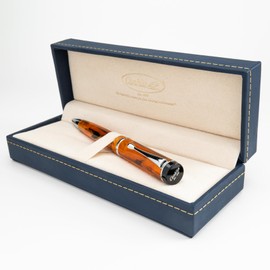 Conklin Duragraph Ballpoint Pen in Amber – Luxury Writing Instrument with Warm Amber Finish, Best Gift for Professionals & Collectors