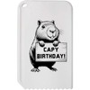 Azeeda 'Birthday Capybara' Plastic Ice Scraper (IC00042385)
