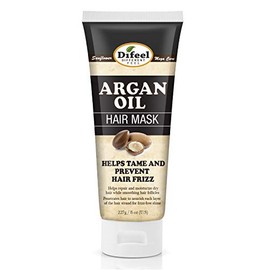 Difeel Mascarilla Capilar Con Aceite de Argan, 8 Oz - Tratamiento Acondicionamiento Profundo para Cabello Seco Con Tratamiento Colorante - Ayuda A... 