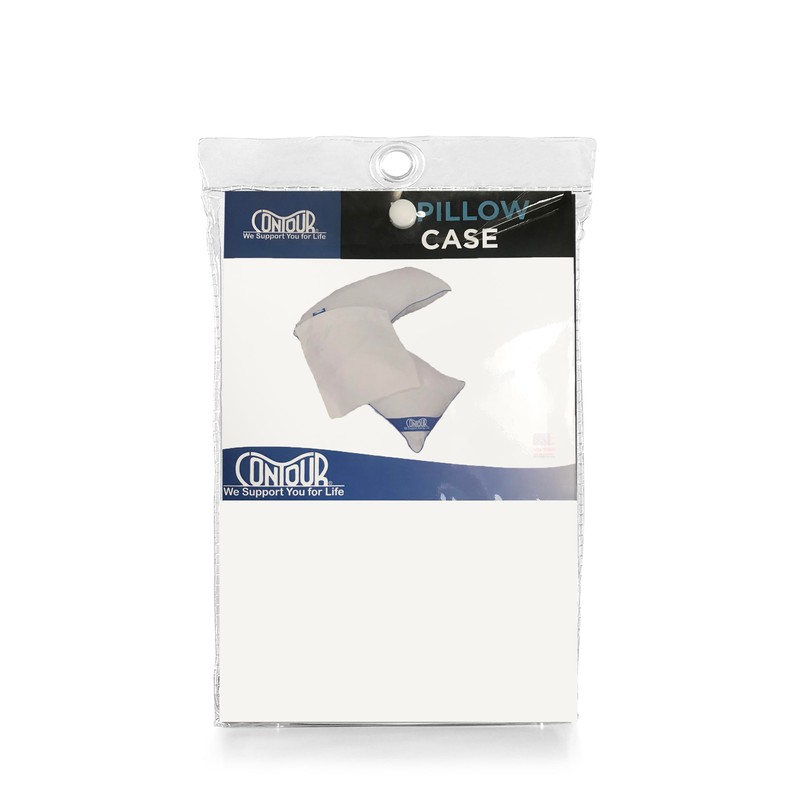 Contour Products L Pillow Case, White, Made Specifically for The