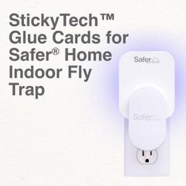 Indoor Plug-in Fly Trap Refill Pack of Extra Large Glue Cards for SH502 Indoor Fly Trap – 2 Pack