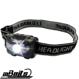 Magic Baits LED Headlamp Multicolour Head Torch Fishing Lamp