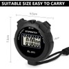 Sports Stopwatch Timer, Multi-Function Digital Stopwatch Large Display with Countdown