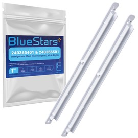 BlueStars 240365401 & 240356501 - Perchas de carne para refrigerador (izquierda y derecha) - Compatible con refrigeradores Frigidaire Kenmore - Sustituye a EA430245, PS430245