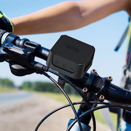 Generic Bike Bluetooth Speaker, Portable Speaker with Handlebar Holder, Traveling Motorcycle Speaker IPX7 Water Proof for Outdoor Travel Motorcycle Cycling