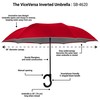 STROMBERGBRAND UMBRELLAS The ViceVersa 46 Inch Windproof Inverted Self Standing