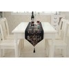 51buyoutgo Black Table Runner, Dining Coffee Table Runners UK Centre,