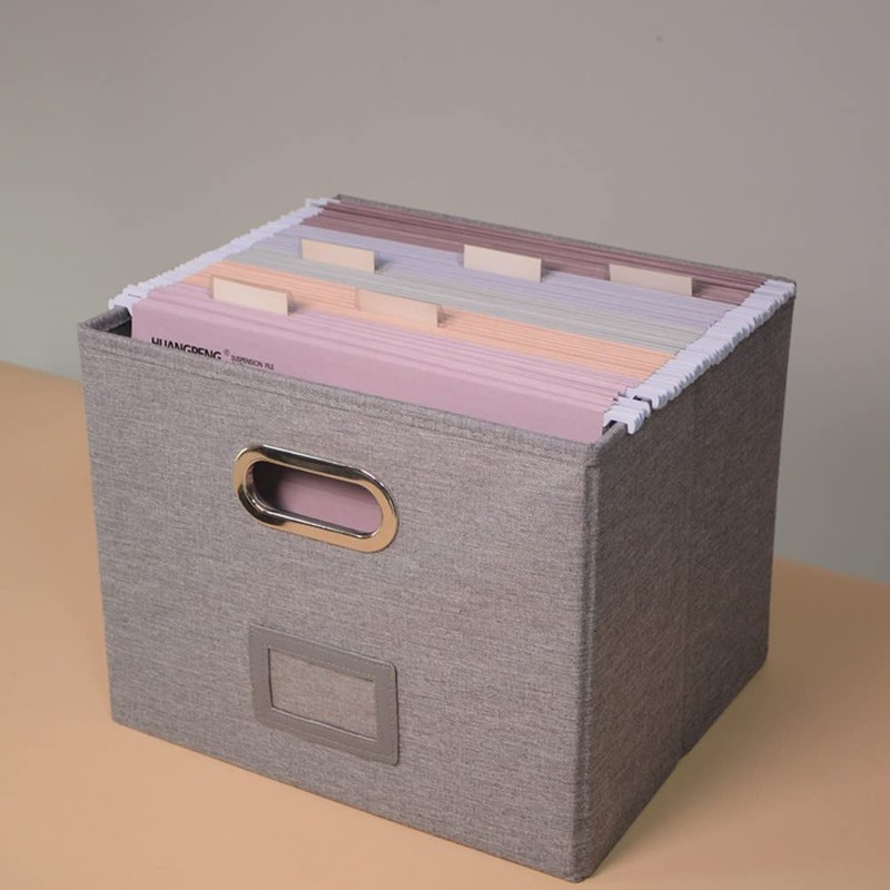 Seimeinoki Hanging Folders, A4, 10 Pieces, Hanging Files, with Labels